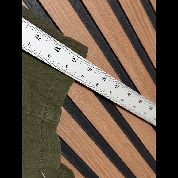 Torrid Jacket 6 / 6X Women Green Army Coat Poncho Button Stretch Plus Size - Picture 5 of 7